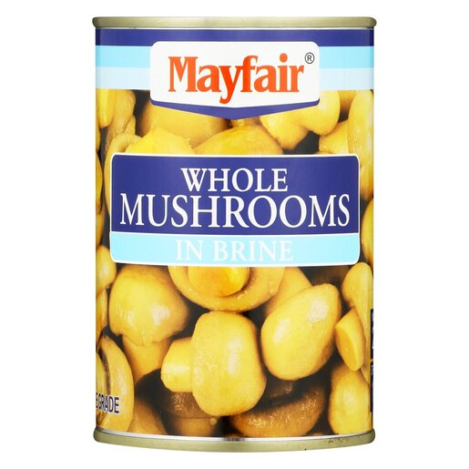 MAYFAIR BUTTON MUSHROOMS IN BRINE 285G