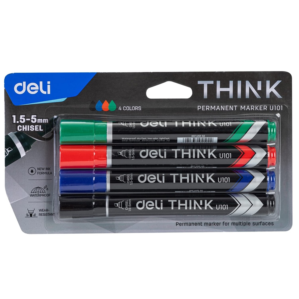 DELI THINK PERMANENT MAKER SET
