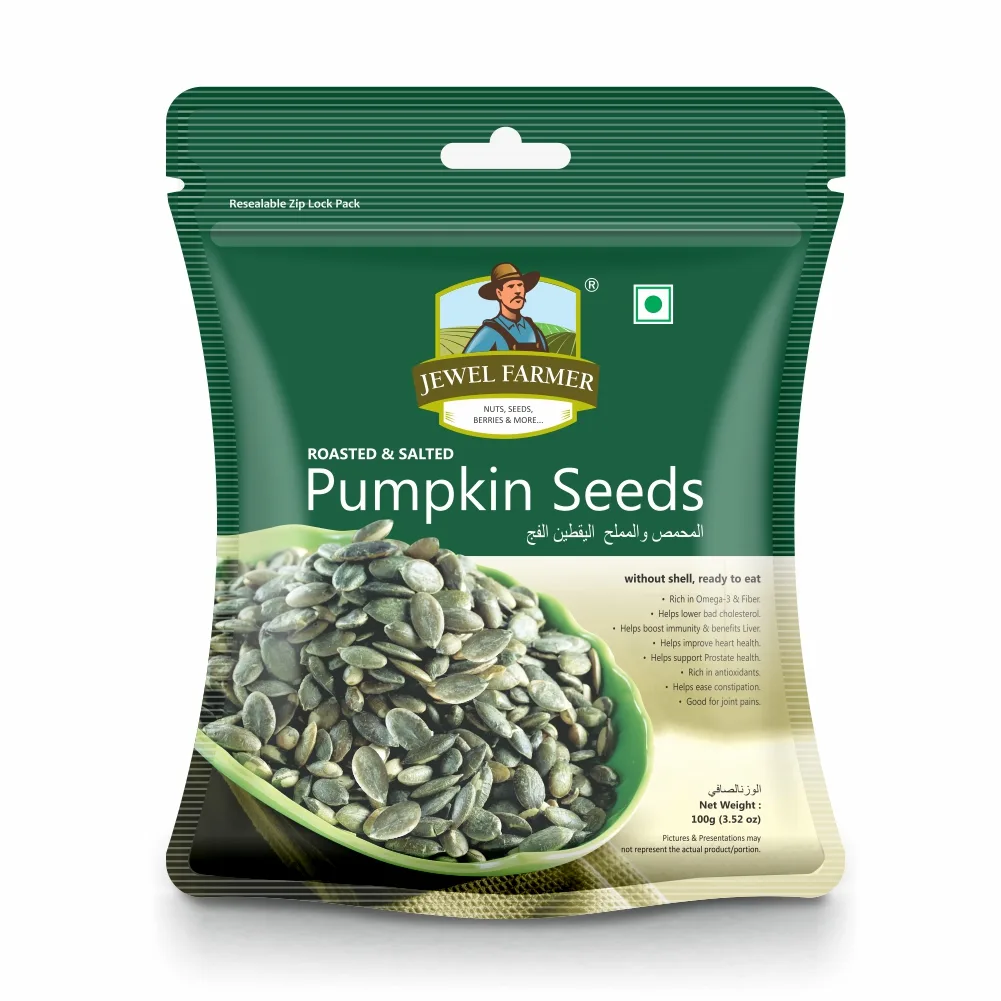 GREEN PUMPKIN SEEDS 100G