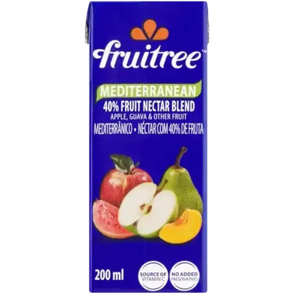 FRUITREE MEDITERRANEAN 40% FRUIT NECTAR 200ML