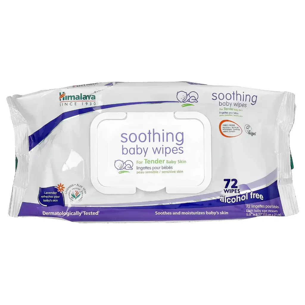 HIMALAYA SOOTHING BABY WIPES(56 )