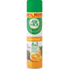 AIRWICK AIR FRESH ANTI TOBBACO ORANGE 280MLS