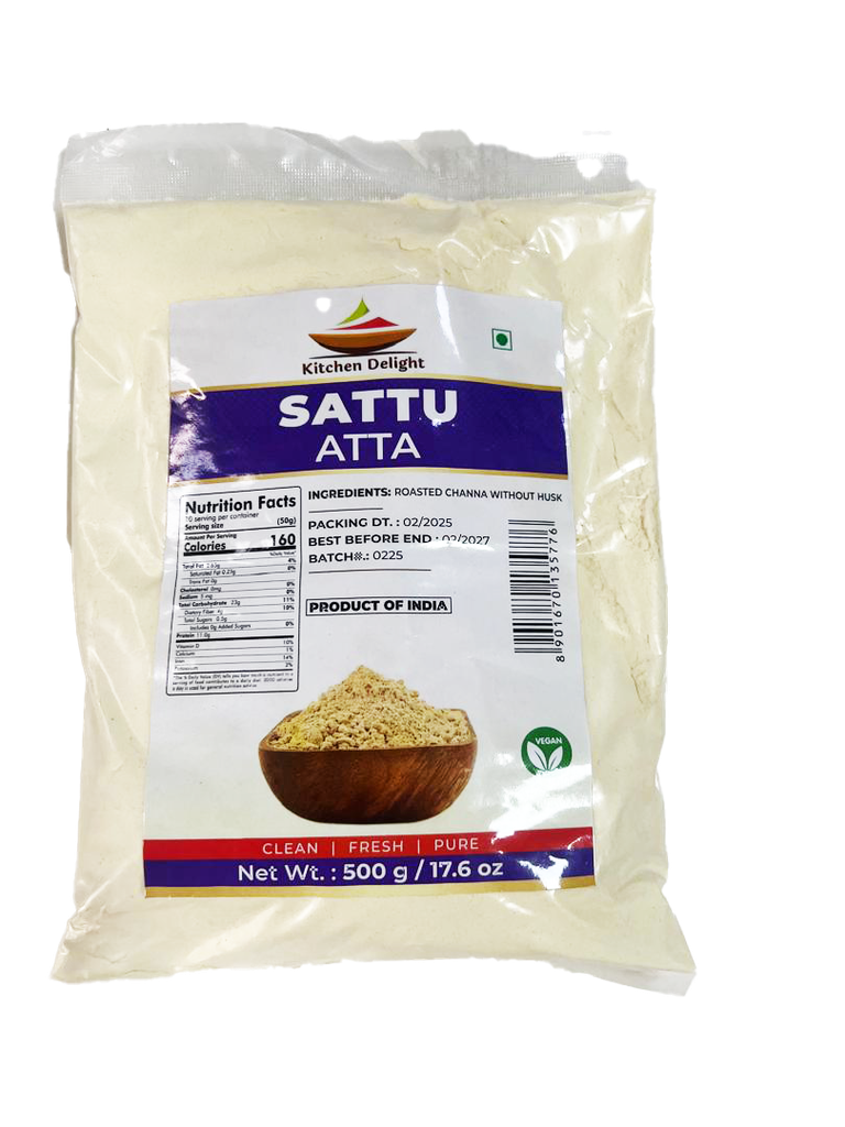 KITCHEN DELIGHT SATTU ATTA 500G