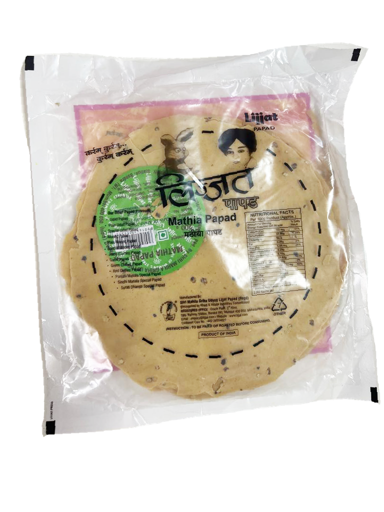 LIJJAT MATHIA PAPAD