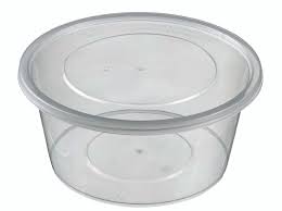 PLASTINO ROUND CONTAINER/LID 1250ML