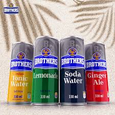 BROTHERS SODA WATER 330ML