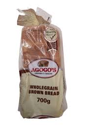 AGOGO'S WHOLE GRAIN BROWN BREAD (700G)