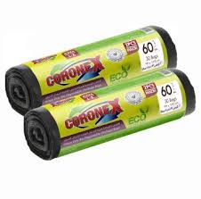 CORONEX GARBAGS BAGS (60 BAGS)