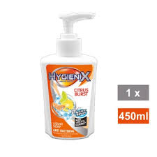 HYGIENIX HANDWASH CITRUS BURST (450ML)