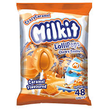 MILKIT CHEWY CARAMEL POPS