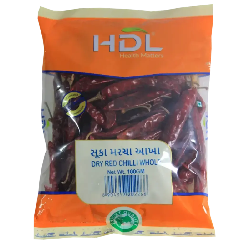 HDL DRY RED CHILLI IND (100G)