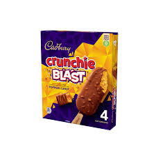 [6009198000889] CADBURY CRUNCHIE BLAST ICE CREAM (60ML)