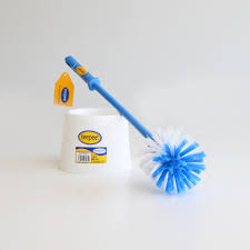 [6161102263985] TEEPEE TOILET BRUSH+BOWL SET