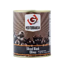 MEDITERRANEAN (SLICED BLACK OLIVES)