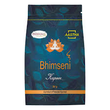 [8904109492624] PATANJALI BHIMSENI KAPOOR (50G)
