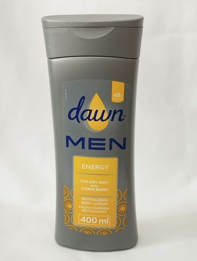 [6001087373791] DAWN MEN ENERGY LOTION (400ML)