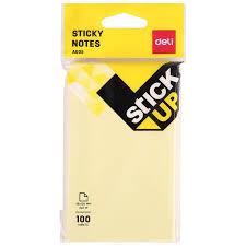 [6921734943132] DELI STICKY NOTES (100 SHEET)