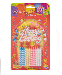 [6925721123538] BIRTHDAY CANDLE SET