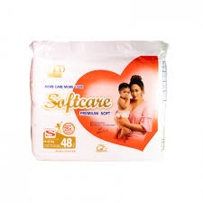 [6203012971656] SOFTCARE DIAPERS PREMIUM (48P)