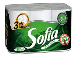 [6009652783648] SOFIA LUXURY TOILET TISSUE (4P)
