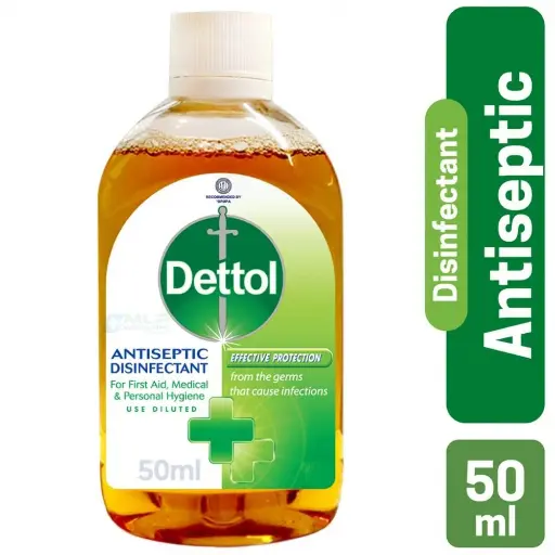 [6001106228125] DETTOL ANTISEPTIC LIQUID (50ML)