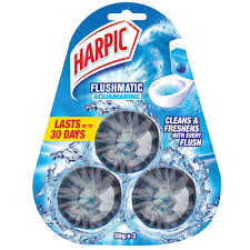 [6001106126186] HARPIC FLUSHMATIC AQUA MARINE (50GX3)