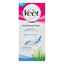 [6001106118518] VEET SILK FRESH HAIR REMOVAL CREAM 50MLS