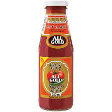 [6009522305802] ALL GOLD HOT & SPICY TOMATO SAUCE 350ML