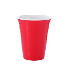 [DTH0000000000742] DISPOSABLE CUP 475MLS RED & WHITE
