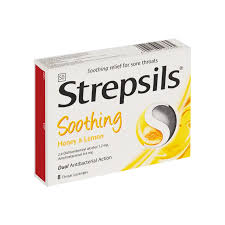 [6001106127695] STREPSILS SOOTHING HONEY & LEMON 8'S