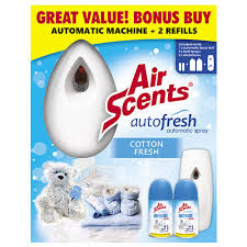 [6001878010454] AIR SCENTS  A/FRESH AUTO SPRAY KIT