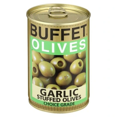 [6001283804235] BUFFET OLIVES GARLIC STUFFED 300G