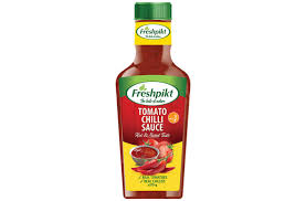 [6009815600348] FRESHPIKT TOMATO CHILLI SAUCE HOT & SWEET TASTE 375G