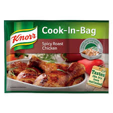 [6001087009522] KNORR COOK IN A  BAG SPICY ROAST CHICKEN 35G