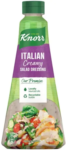 [6001087309103] KNORR ITALIAN CREAMY SALAD DRESSING 340ML