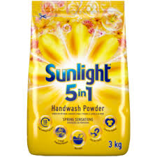[6001087007320] SUNLIGHT 2IN1 HAND WASH POWDER 3KG