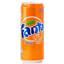 [5449000257000] FANTA ORANGE CAN 300MLS