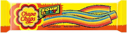 [8901393017045] CHUPA CHUP CHUPA CHUPS SOUR BELT MIXFRUIT JELLY 57G DXB