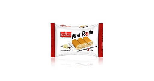 [6291100600083] EUROCAKE MINI ROLL VANILLA 60G