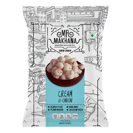 [8908006646715] MR MAKHANA CREAM & ONION 75G