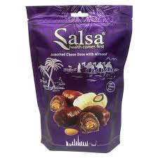[718179683961] SALSA ASSORTED CHOCO DATE WITH ALMOND 250G DXB