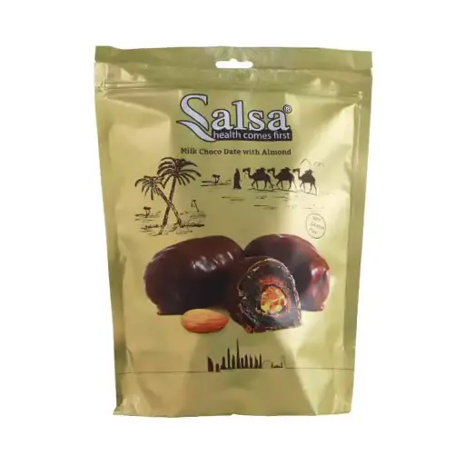 [718179683893] SALSA DATE WITH ALMOND AND CHOCOLATE 500G