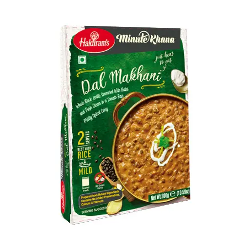 [8904063231253] HALDIRAM MINUTE KHANA CURRY DAL MAKHANI 300G