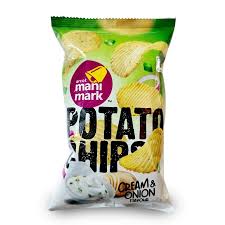 [8906069690034] MANIA MOODY CREAM & ONION POTATO CHIPS 60G DXB