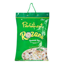[8906097331817] PARLIAMENT BASMATI ROZANA RICE 4KG DXB