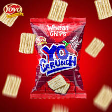 [6009803928706] YO CRUNCH  SWEET CHILI PAPRIKA 50G