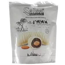 SALSA WHITE CHOCOLATE DATE WITH ALMOND 30G
