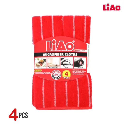 [6959125706301] LIAO MICROFIBRE CLOTH 4PCS