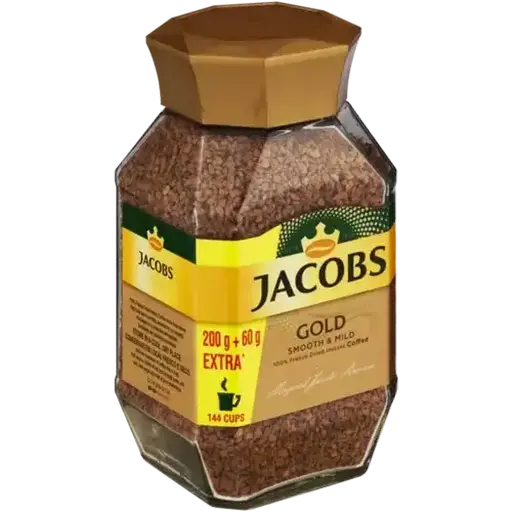 [8714599203002] JACOBS GOLD & SMOOTH INSTANT COFFEE 47.5G