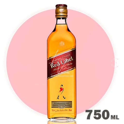 [5000267014005] JOHNNIE WALKER RED LABEL 750ML